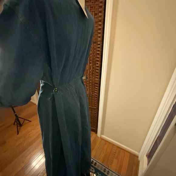 Ursime Denim Maxi Dress - Picture 5 of 9